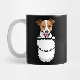 Funny Jack Russell Terrier Pocket Dog Mug